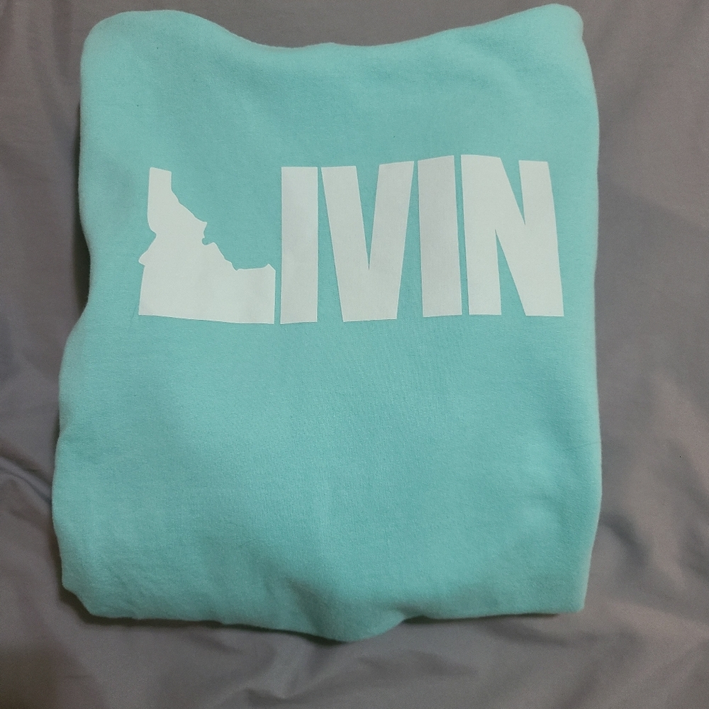Teal Idaho Livin Sweatshirt